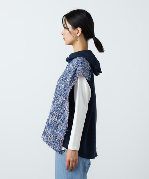 Precious Mild / プレシャスマイルド カットソー | ブルーツイード フーディーベスト | 詳細11