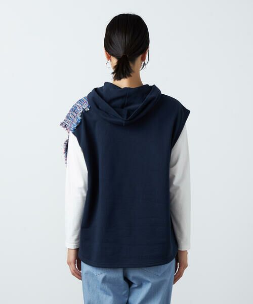Precious Mild / プレシャスマイルド カットソー | ブルーツイード フーディーベスト | 詳細12