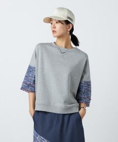 Precious Mild / プレシャスマイルド カットソー | ブルーツイード プルオーバー