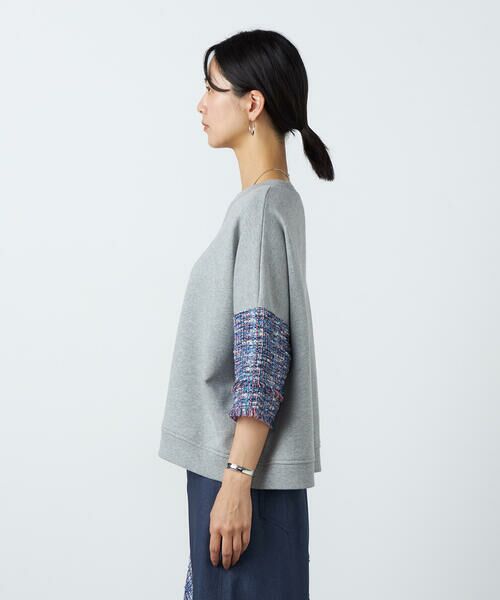 Precious Mild / プレシャスマイルド カットソー | ブルーツイード プルオーバー | 詳細10
