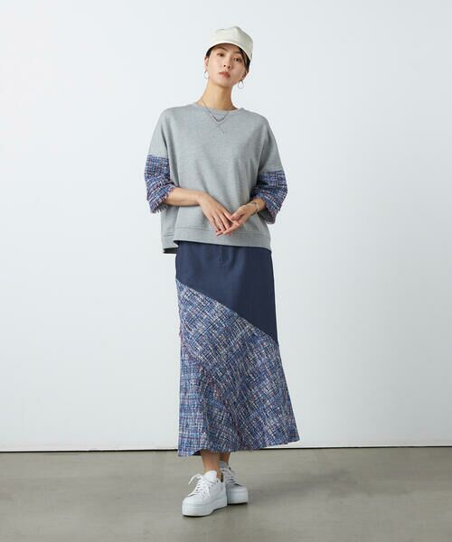 Precious Mild / プレシャスマイルド カットソー | ブルーツイード プルオーバー | 詳細4