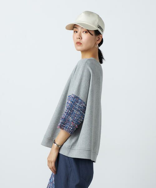 Precious Mild / プレシャスマイルド カットソー | ブルーツイード プルオーバー | 詳細5
