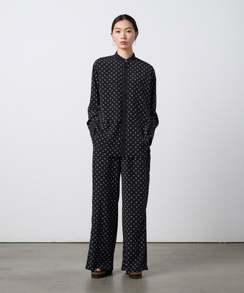 Precious Mild / プレシャスマイルド シャツ・ブラウス | ハトメプリント シャツ | 詳細1