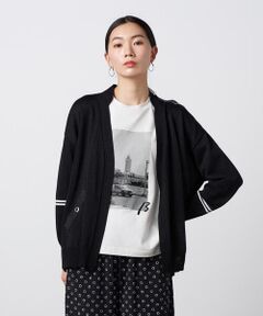 Precious Mild / プレシャスマイルド カーディガン・ボレロ | ハトメ付き ニットカーディガン