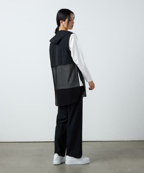 Precious Mild / プレシャスマイルド ベスト | ハトメ付き フードジレ | 詳細3