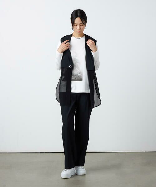 Precious Mild / プレシャスマイルド ベスト | ハトメ付き フードジレ | 詳細4