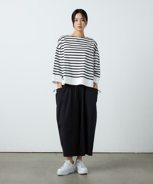 Precious Mild / プレシャスマイルド カットソー | 天竺ボーダー プルオーバー | 詳細1