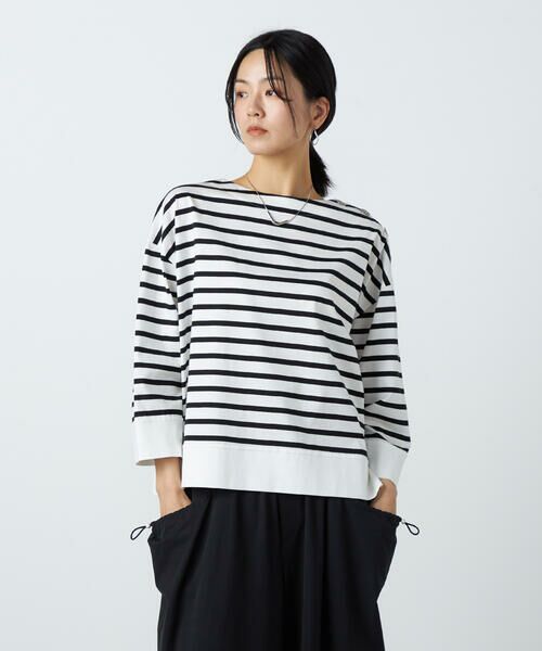 Precious Mild / プレシャスマイルド カットソー | 天竺ボーダー プルオーバー | 詳細5