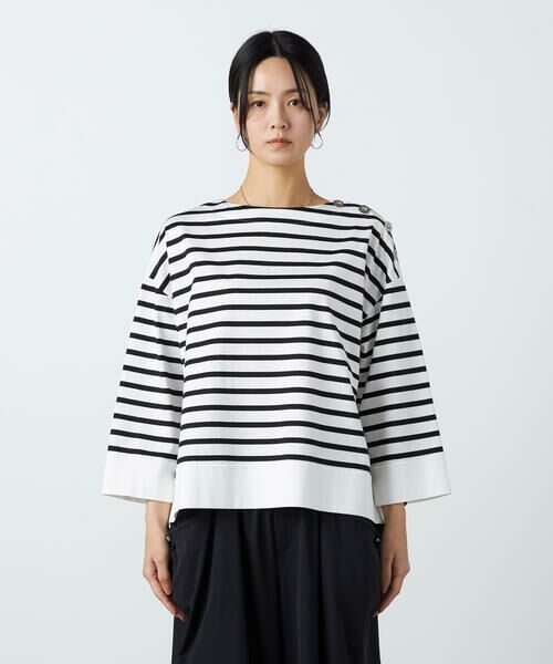 Precious Mild / プレシャスマイルド カットソー | 天竺ボーダー プルオーバー | 詳細7