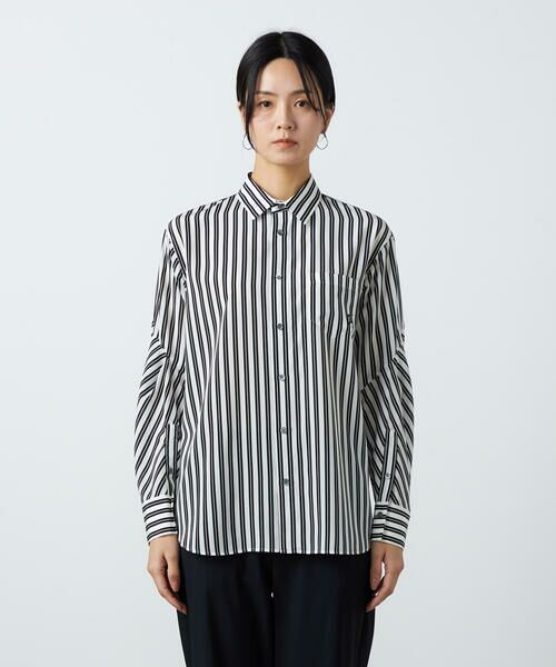Precious Mild / プレシャスマイルド シャツ・ブラウス | ダブルストライプ シャツ | 詳細8