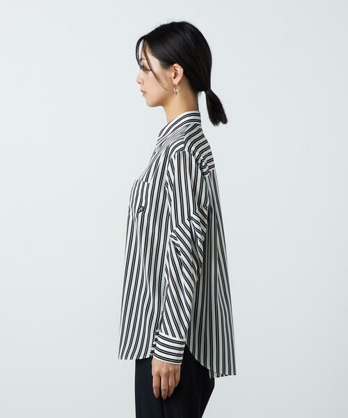 Precious Mild / プレシャスマイルド シャツ・ブラウス | ダブルストライプ シャツ | 詳細9