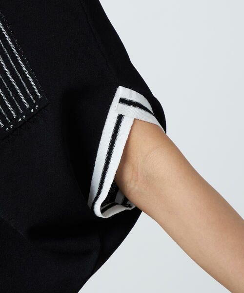 Precious Mild / プレシャスマイルド ニット・セーター | 点々ストライプ ダイヤ型ニットプルオーバー | 詳細11