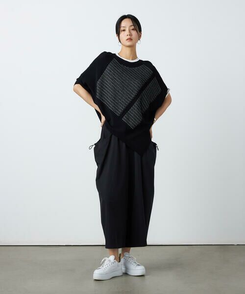 Precious Mild / プレシャスマイルド ニット・セーター | 点々ストライプ ダイヤ型ニットプルオーバー | 詳細3