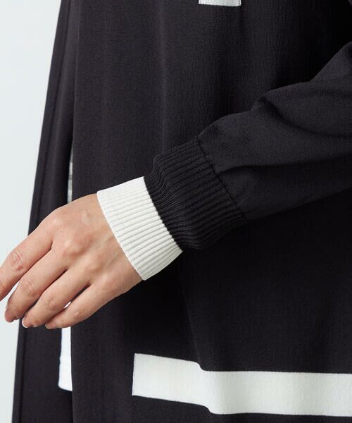 Precious Mild / プレシャスマイルド カーディガン・ボレロ | ライン入りフード付き ニットカーディガン | 詳細13