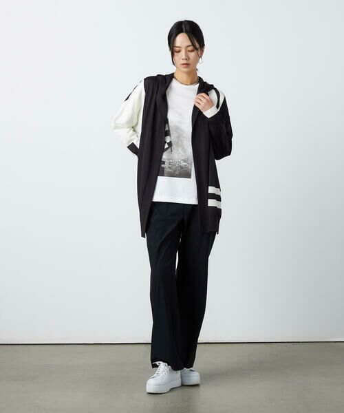 Precious Mild / プレシャスマイルド カーディガン・ボレロ | ライン入りフード付き ニットカーディガン | 詳細4