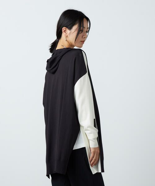 Precious Mild / プレシャスマイルド カーディガン・ボレロ | ライン入りフード付き ニットカーディガン | 詳細7