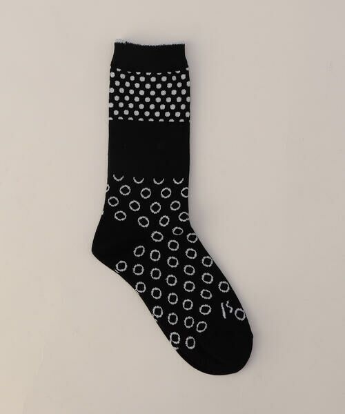 Precious Mild / プレシャスマイルド ソックス | ラメドット柄 ソックス（05:ブラック）