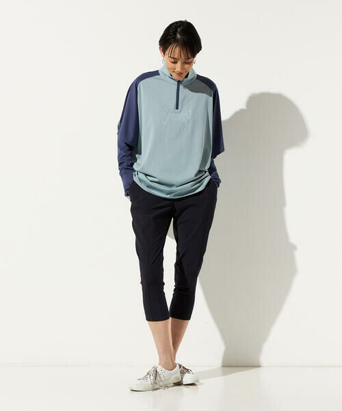 Precious Mild / プレシャスマイルド カットソー | アームカバー付き 配色プルオーバー | 詳細1