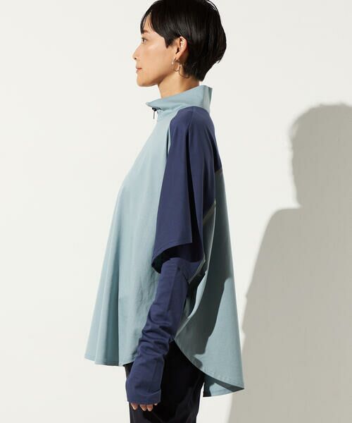 Precious Mild / プレシャスマイルド カットソー | アームカバー付き 配色プルオーバー | 詳細10