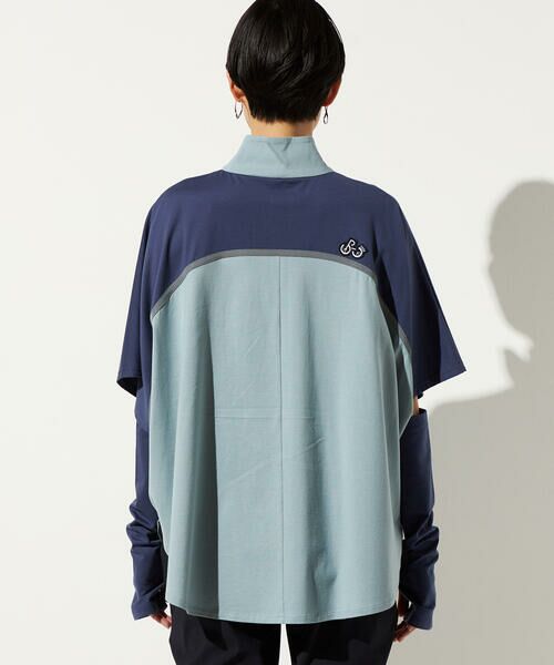 Precious Mild / プレシャスマイルド カットソー | アームカバー付き 配色プルオーバー | 詳細11