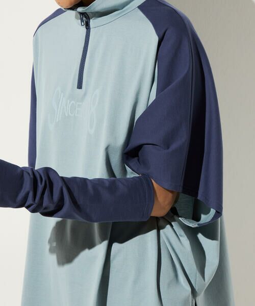 Precious Mild / プレシャスマイルド カットソー | アームカバー付き 配色プルオーバー | 詳細13