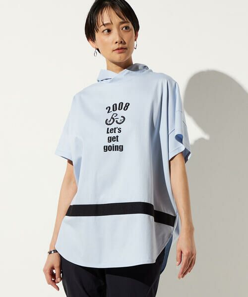 Precious Mild / プレシャスマイルド カットソー | 自転車ロゴプリント フードプルオーバー | 詳細2