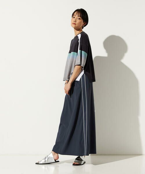 Precious Mild / プレシャスマイルド ロング・マキシ丈スカート | ライン入り ロングスカート | 詳細3