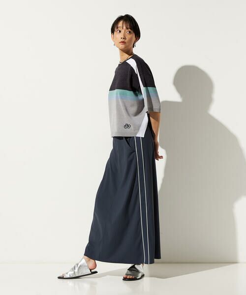 Precious Mild / プレシャスマイルド ニット・セーター | 三色ライン入り ニットプルオーバー | 詳細2