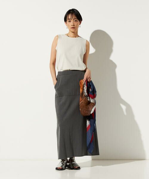 Precious Mild / プレシャスマイルド ロング・マキシ丈スカート | 【セットアップ対応】ヴィンテージ天竺 ロングスカート | 詳細3