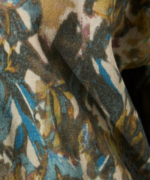 Precious Mild / プレシャスマイルド カーディガン・ボレロ | 【セットアップ対応】リーフプリント ニットカーディガン | 詳細10