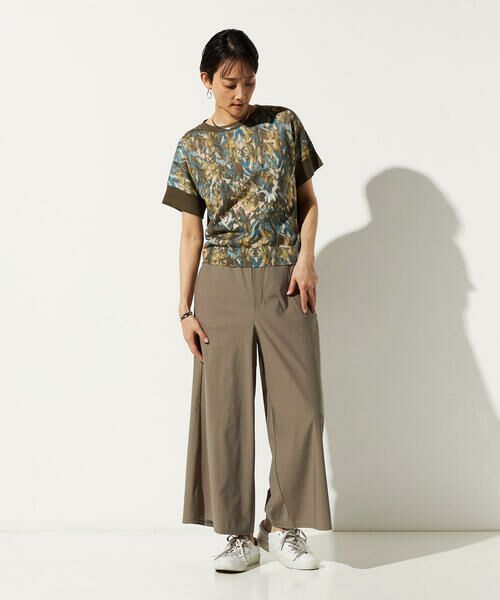 Precious Mild / プレシャスマイルド ニット・セーター | 【セットアップ対応】リーフプリント ニットプルオーバー | 詳細1