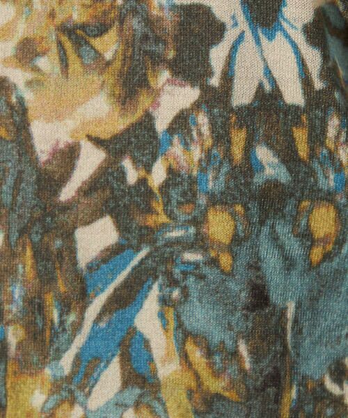 Precious Mild / プレシャスマイルド ニット・セーター | 【セットアップ対応】リーフプリント ニットプルオーバー | 詳細10