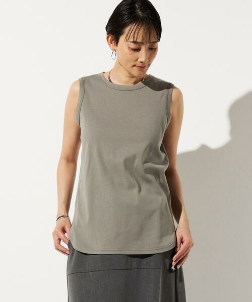 Precious Mild / プレシャスマイルド タンクトップ | プレミアムフライス タンクトップ（08:チャコール）