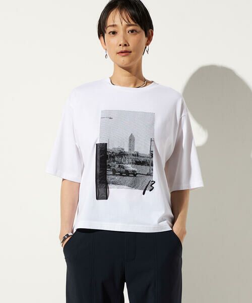 Precious Mild / プレシャスマイルド Tシャツ | フォト刺繍 Tシャツ（01:ホワイト）