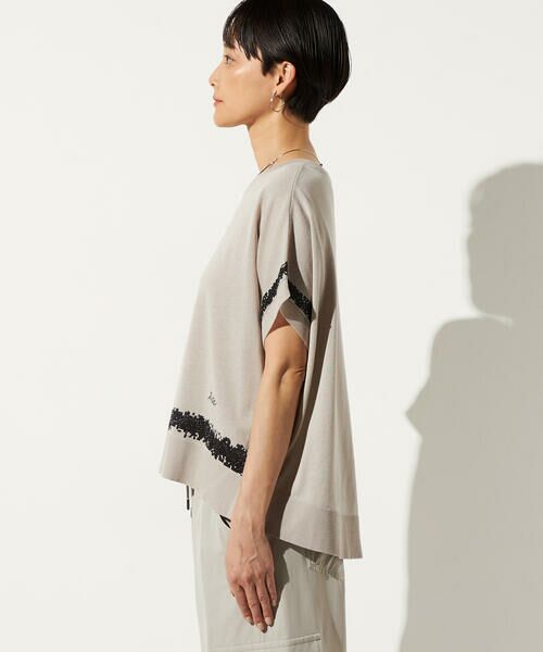 Precious Mild / プレシャスマイルド ニット・セーター | かすれライン ニットプルオーバー | 詳細5