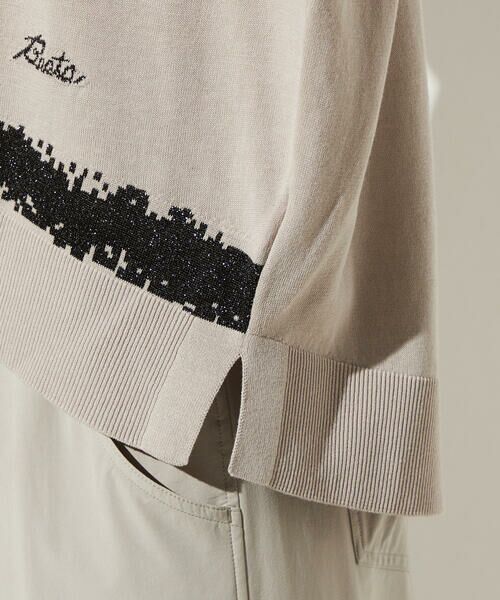 Precious Mild / プレシャスマイルド ニット・セーター | かすれライン ニットプルオーバー | 詳細9