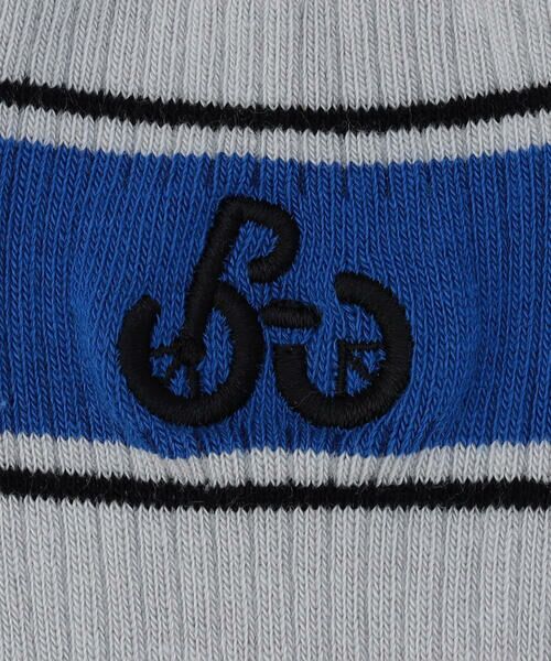 Precious Mild / プレシャスマイルド ソックス | ライン＋サイクリング刺繍 ソックス | 詳細1