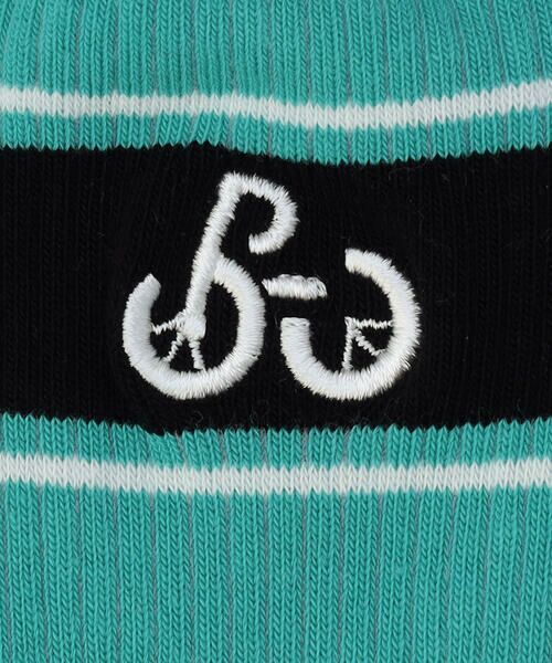 Precious Mild / プレシャスマイルド ソックス | ライン＋サイクリング刺繍 ソックス | 詳細6