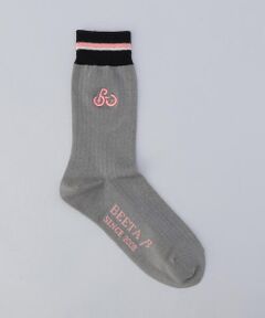 Precious Mild / プレシャスマイルド ソックス | サイクリング刺繍 リブソックス