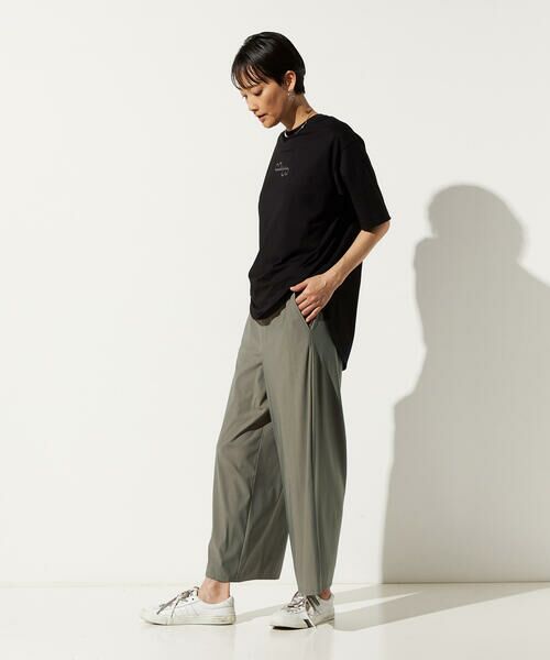 Precious Mild / プレシャスマイルド その他パンツ | 〔 +サイズ 〕 37.5(TM)テクノロジー クロップド ワイドパンツ | 詳細3