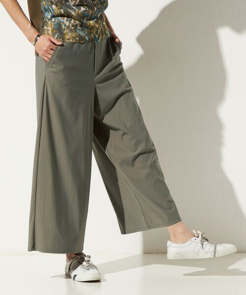 Precious Mild / プレシャスマイルド その他パンツ | 〔 +サイズ 〕 37.5(TM)テクノロジー クロップド ワイドパンツ | 詳細5