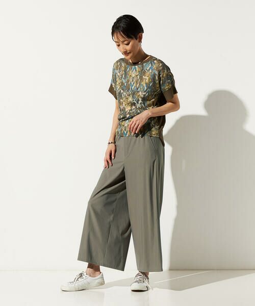 Precious Mild / プレシャスマイルド その他パンツ | 37.5(TM)テクノロジー クロップド ワイドパンツ | 詳細1