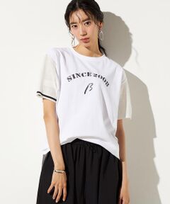 Precious Mild / プレシャスマイルド カットソー | メッシュニットスリーブ プルオーバー