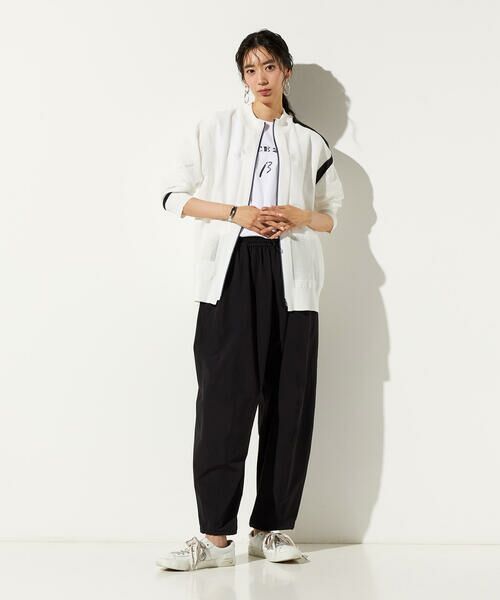 Precious Mild / プレシャスマイルド その他アウター | メッシュトロンプルイユ ニットブルゾン | 詳細1