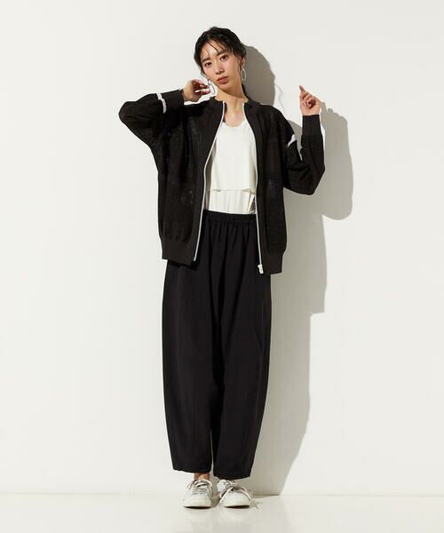 Precious Mild / プレシャスマイルド その他アウター | メッシュトロンプルイユ ニットブルゾン | 詳細18