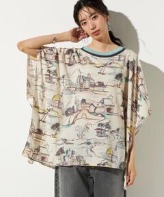 Precious Mild / プレシャスマイルド カットソー | ベルガモプリント プルオーバー