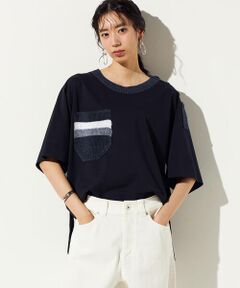 Precious Mild / プレシャスマイルド カットソー | ニットパーツ付き プルオーバー