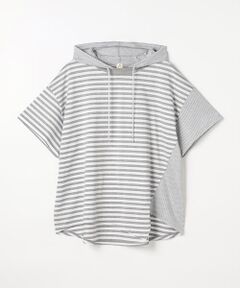 Precious Mild / プレシャスマイルド カットソー | ボーダー切り替えプルオーバー