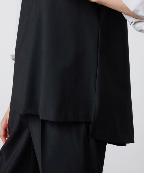 Precious Mild / プレシャスマイルド シャツ・ブラウス | 【セットアップ対応】2WAYストレッチ ジレセットアップ ブラック | 詳細16