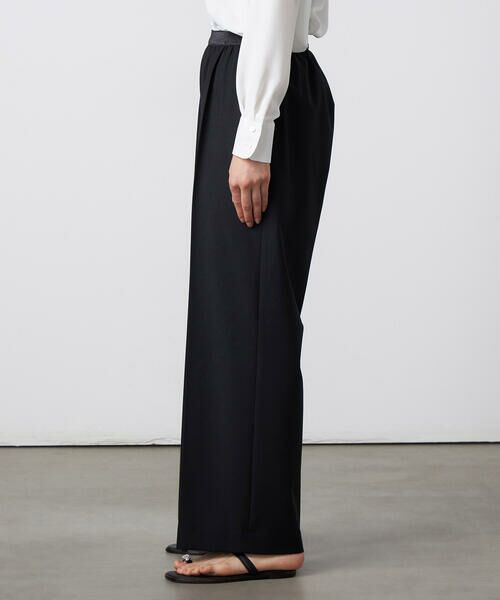 Precious Mild / プレシャスマイルド その他パンツ | 【セットアップ対応】2WAYストレッチ ワイドパンツ ブラック | 詳細8